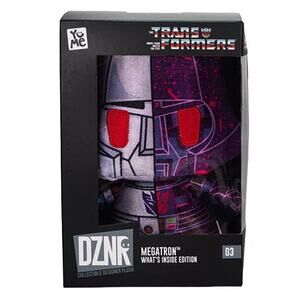 NEW YuMe DZNR Transformers Megatron Collectible Plush 7" What's Inside Edition